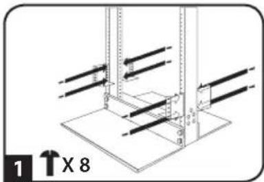 Tripp Lite BP36V272US - MONTAK Ha cToKe c 2 onopamn (Telecom) - 4