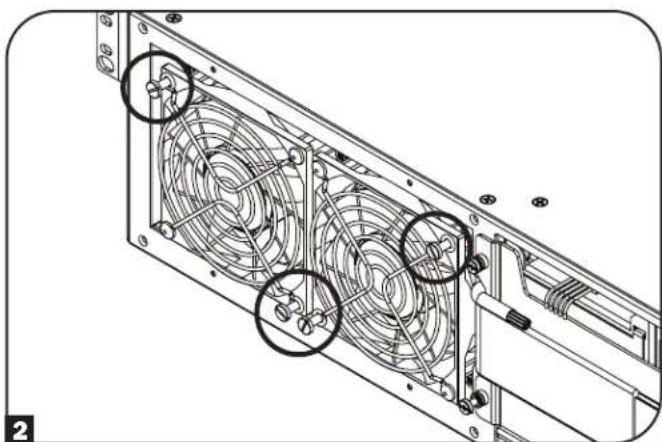 Tripp Lite SU6KRT3UHWMB - Remplacement du ventilateur - 5