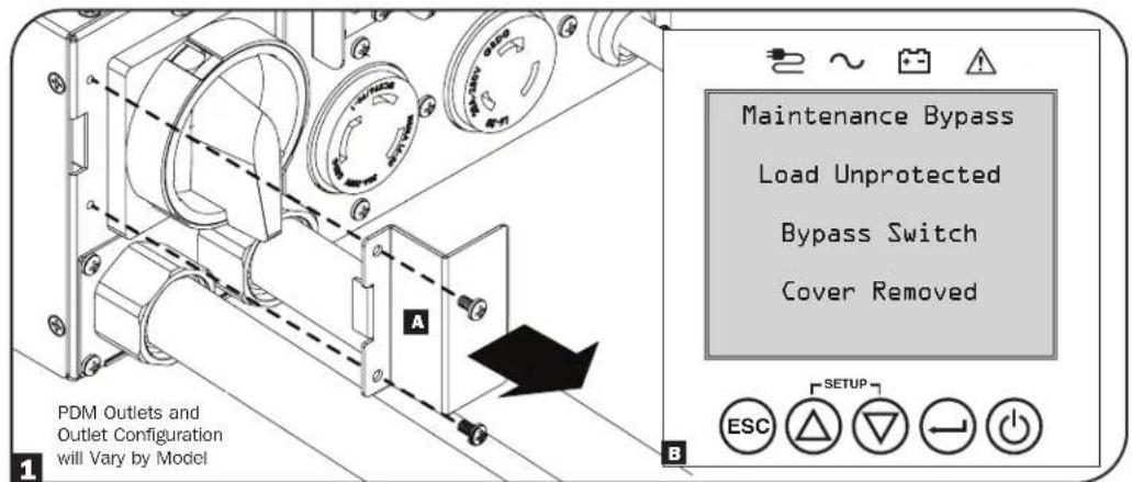 Tripp Lite SU6KRT3UHWMB - PDM Maintenance Bypass Procedure - 1