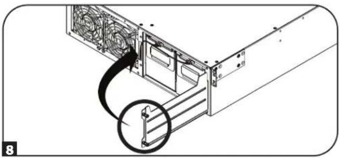Tripp Lite SU6KRT3UHWMB - Remplacement des batteries internes - 3