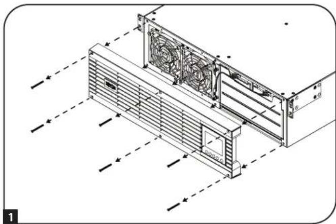 Tripp Lite SU6KRT3UHWMB - Замена внутренних батарей - 6