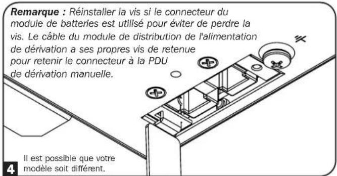 Tripp Lite SU6KRT3UHWMB - Connexion des batteries externes - 1