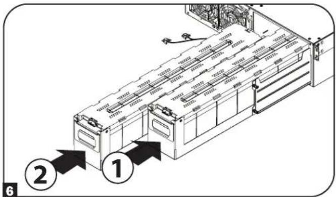 Tripp Lite SU6KRT3UHWMB - Remplacement des batteries internes - 2