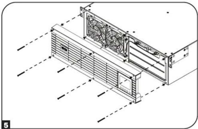 Tripp Lite SU6KRT3UHWMB - Remplacement du ventilateur - 6