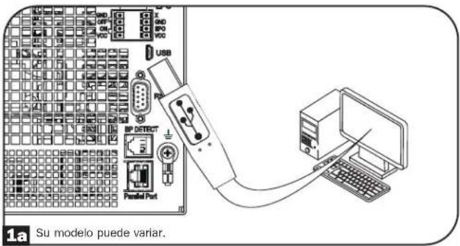 Tripp Lite SU6KRT3UHWMB - Comunicaciones de Contacto Seco RS-232 y USB - 2