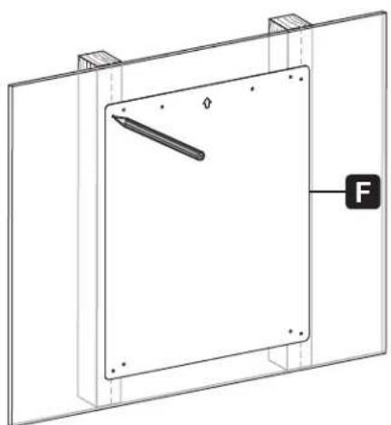 Tripp Lite DWM5070HD - Befestigen Sie die Montagehalterungen an der Wand 1a. Befestigen am Holzwandbalken - 6