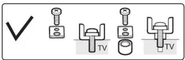 Tripp Lite DWM5070HD - Installation des supports d'adaptateur - 1