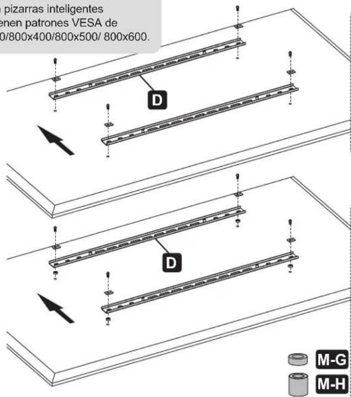 Tripp Lite DWM5070HD - Instale los Soportes del Adaptador - 4