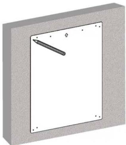 Tripp Lite DWM5070HD - Attach Mount Assembly Brackets to Wall 1b. Mount on Solid Brick and Concrete Block - 3