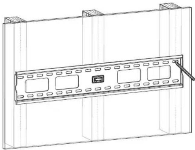 Tripp Lite DWF4585X - 1a. Wood Stud Wall Mounting - 6