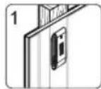 Tripp Lite DWF4585X - 1a. Wood Stud Wall Mounting - 8