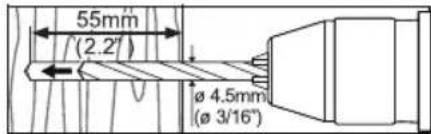 Tripp Lite DWF4585X - 1a. Instalación en Pared con Entramado de Madera - 6