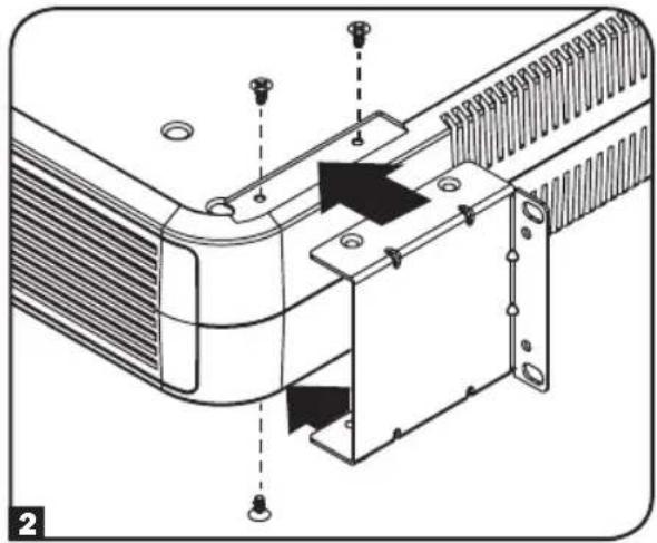 Tripp Lite BP24V362US - BP24V15RT2U 2-Post Mounting - 2