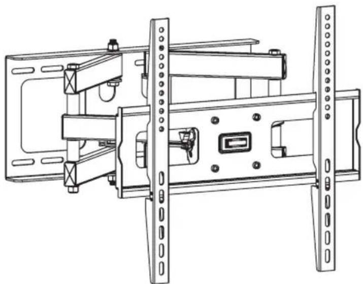 Tripp Lite DWM2655M - Instalación en Pared de Soporte de Movimiento Completo para Pantalla Plana - 1