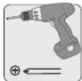 Tripp Lite DWM2655M - 1a. Mount on Wood Stud Wall - 12