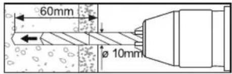 60mm Ø 10mm