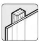 Tripp Lite DWM2655M - 1a. Mount on Wood Stud Wall - 1