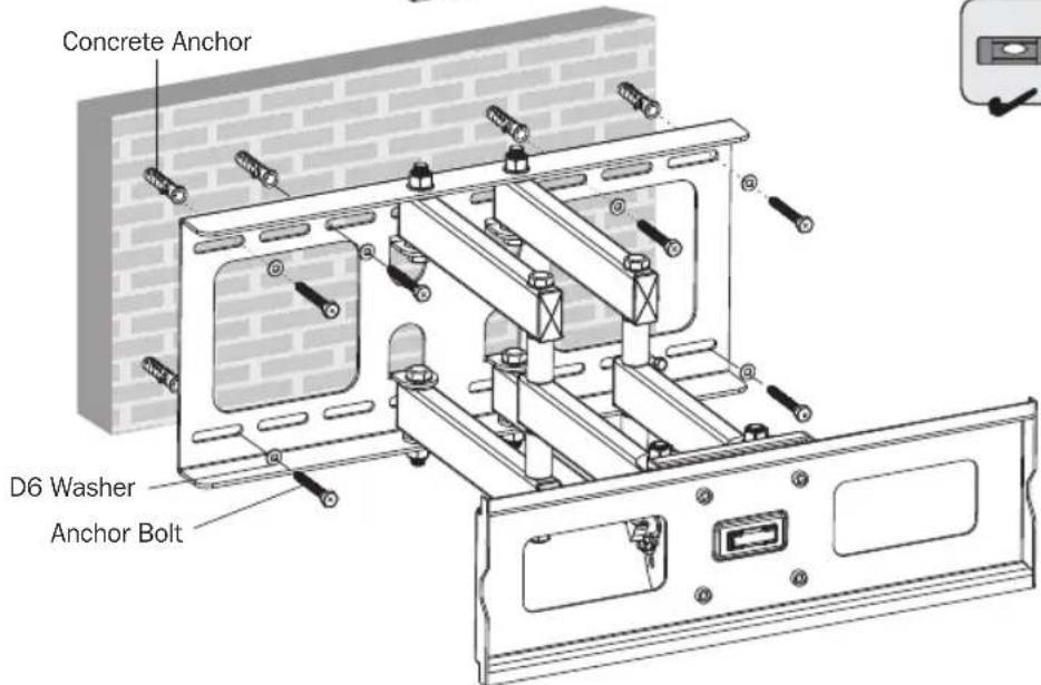 Concrete Anchor D6 Washer Anchor Bolt