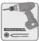 Tripp Lite DWM2655M - 1a. Mount on Wood Stud Wall - 4