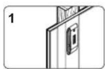 Tripp Lite DWF60100XX - 1a. Wood Stud Wall Mounting - 8