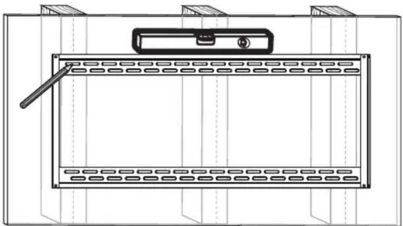 Tripp Lite DWF60100XX - 1a. Wandbefestigung für Holzbalken - 7