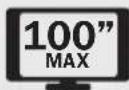 Tripp Lite DWF60100XX - Fixed Flat Screen Wall Mount - 4