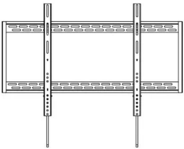 Tripp Lite DWF60100XX - Feste Wandhalterung für Flachbildschirme - 1