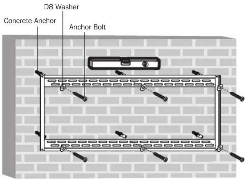 Tripp Lite DWF60100XX - 1b. Solid Brick and Concrete Mounting - 9