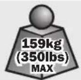 Tripp Lite DWF60100XX - Feste Wandhalterung für Flachbildschirme - 5