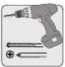 Tripp Lite DWF60100XX - 1b. Montieren an Vollziegel und Beton - 4