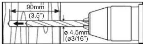 Tripp Lite DWF60100XX - 1a. Wandbefestigung für Holzbalken - 6