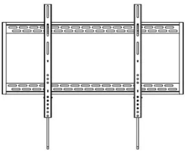 Tripp Lite DWF60100XX - Soporte Fijo para Instalación en la Pared de una Pantalla Plana - 1