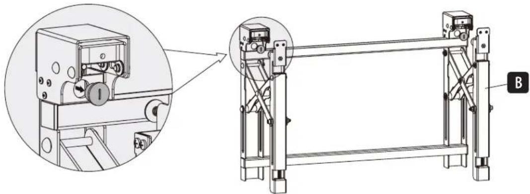 Tripp Lite DWMSCP4570VW - Установка выдвижного модуля - 1