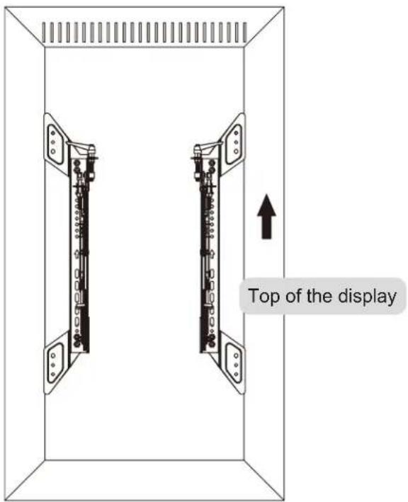 Tripp Lite DWMSCP4570VW - Installing the Adapter Brackets - 1