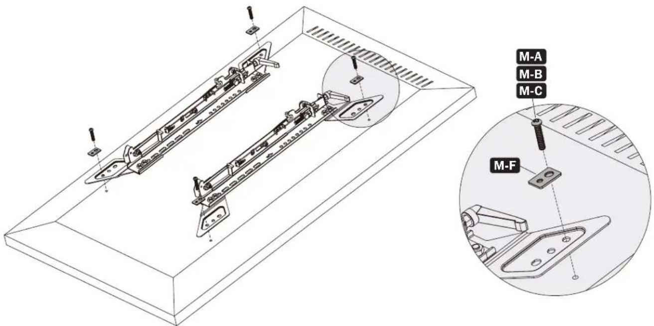 Tripp Lite DWMSCP4570VW - Paket M - 11