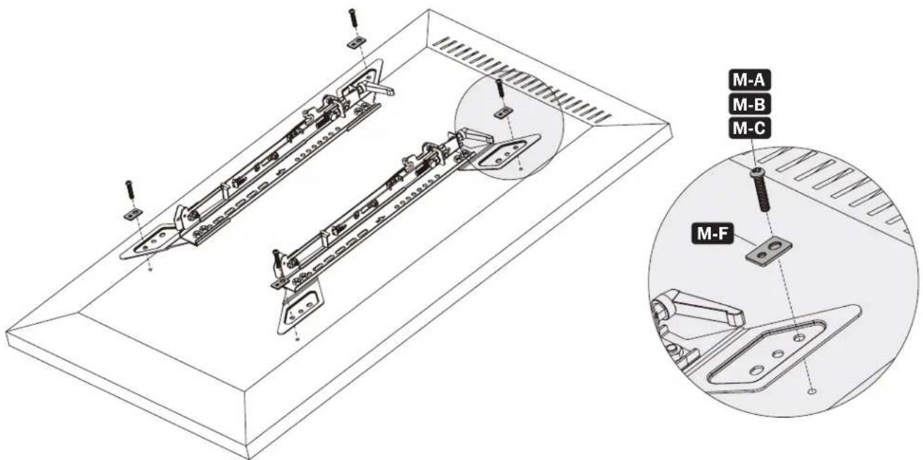 Tripp Lite DWMSCP4570VW - Paquete M - 11