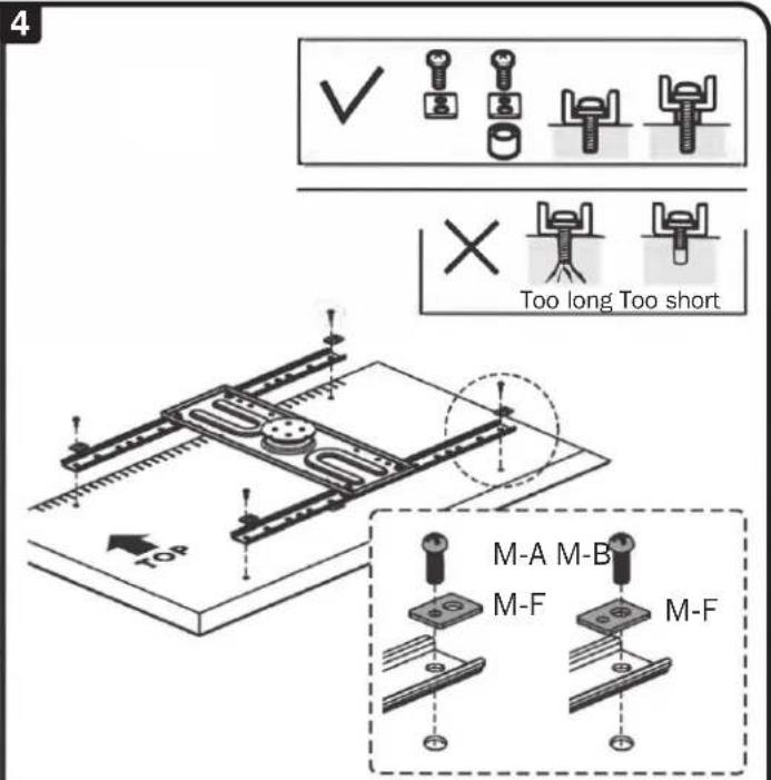 Tripp Lite DWM3780ROT - Assembly and Mounting Instructions - 2