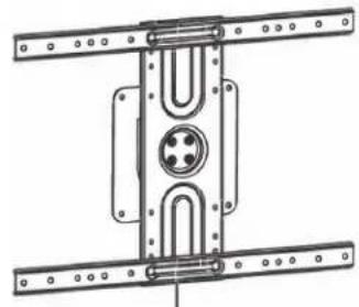 Tripp Lite DWM3780ROT - Landscape/Portrait Wall Mount for Curved- and Flat-Panel Displays - 1