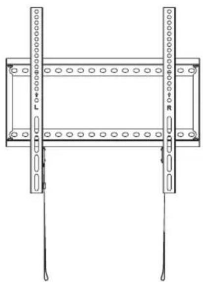 Tripp Lite DWF2670X - Montage mural pour écran plat fixe - 1
