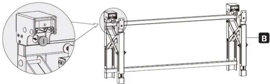 Tripp Lite DWMSCL4570VW - Installation des ausklappbaren Moduls - 1