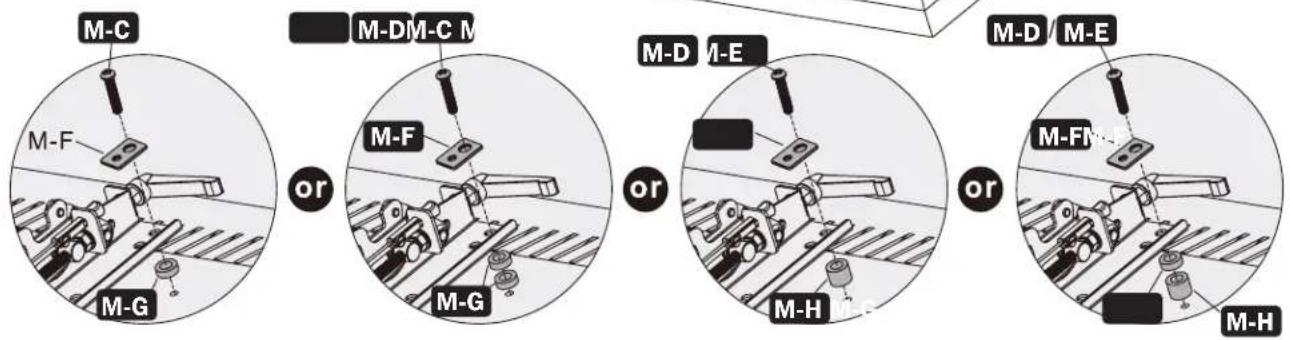 Tripp Lite DWMSCL4570VW - For Bump-Out or Recessed-Back Screens - 3