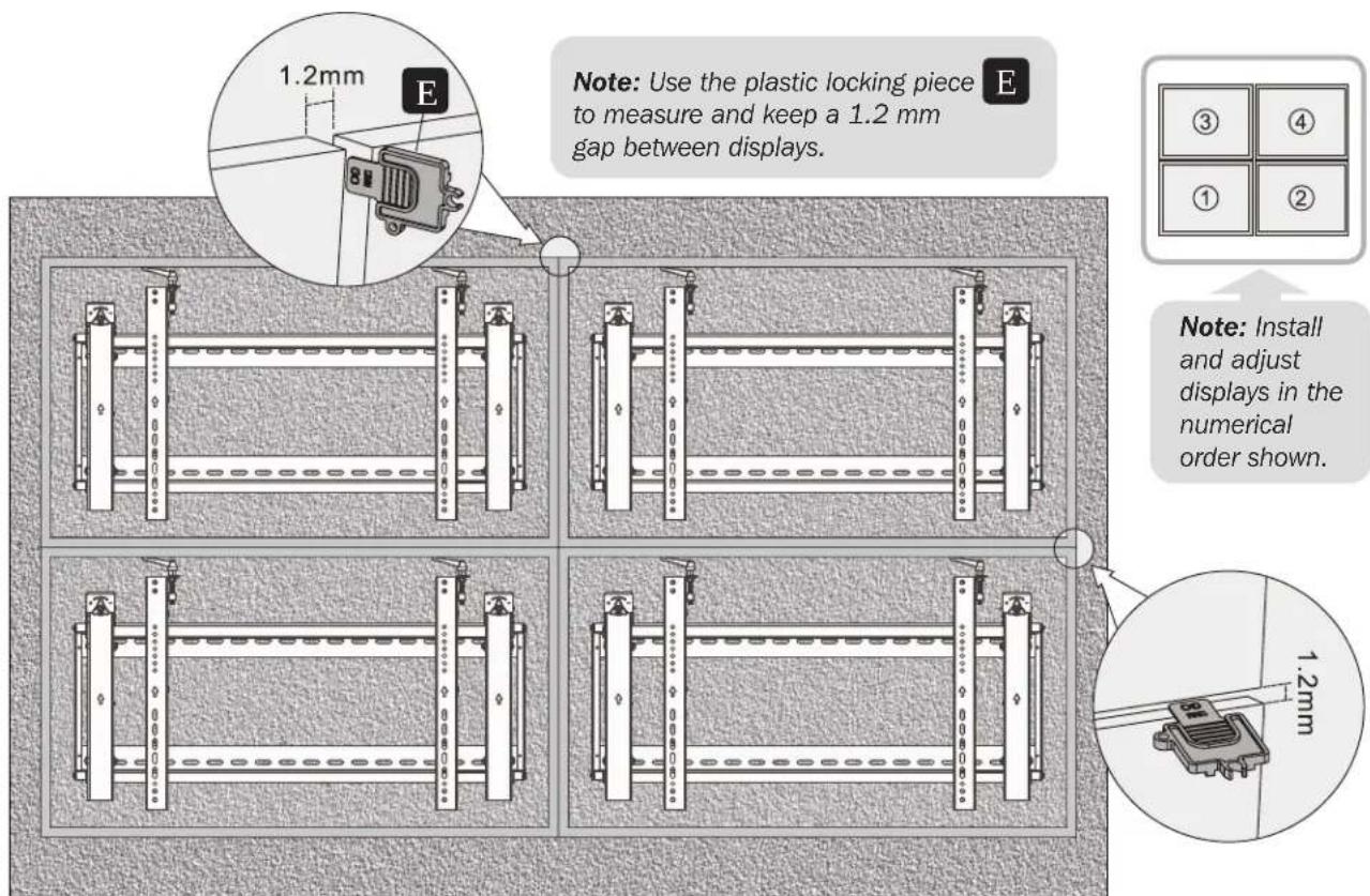 Tripp Lite DWMSCL4570VW - Level the Displays - 3