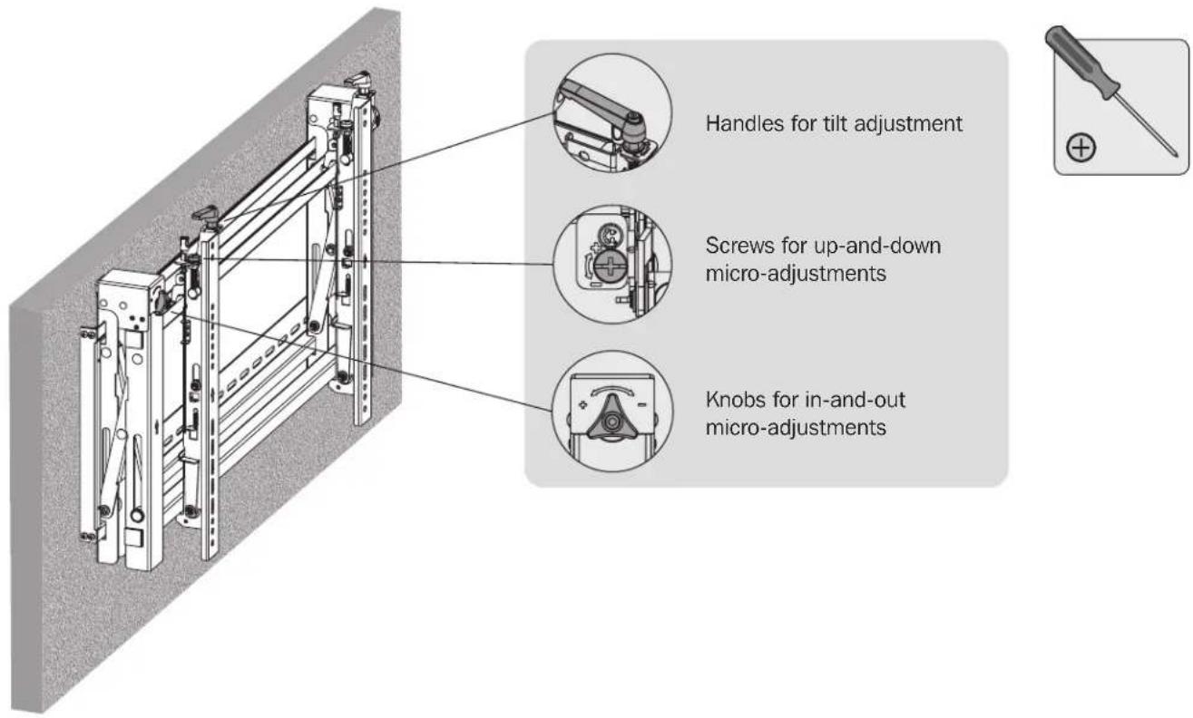 Tripp Lite DWMSCL4570VW - Adjustment - 1