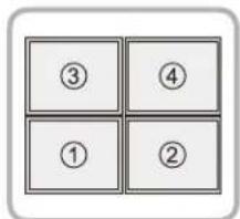 Tripp Lite DWMSCL4570VW - Ausrichten der Bildschirme - 4
