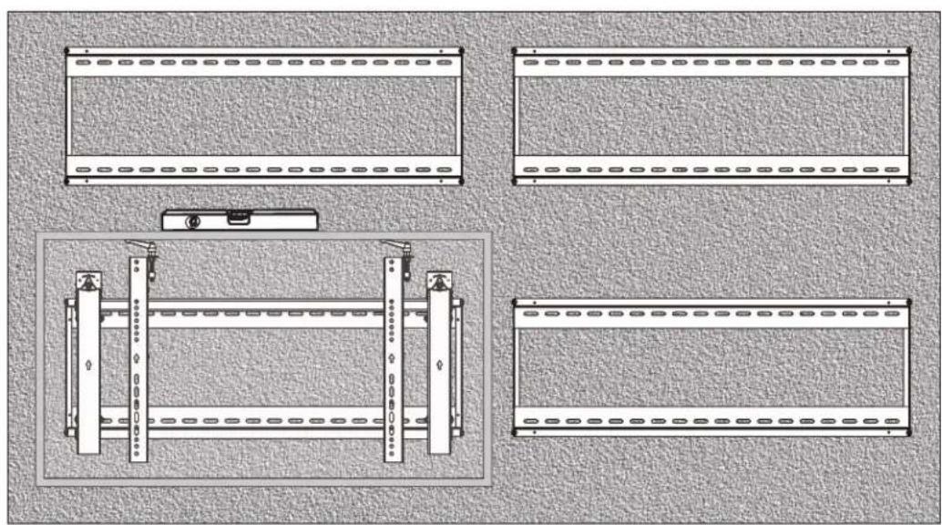 Tripp Lite DWMSCL4570VW - Level the Displays - 1