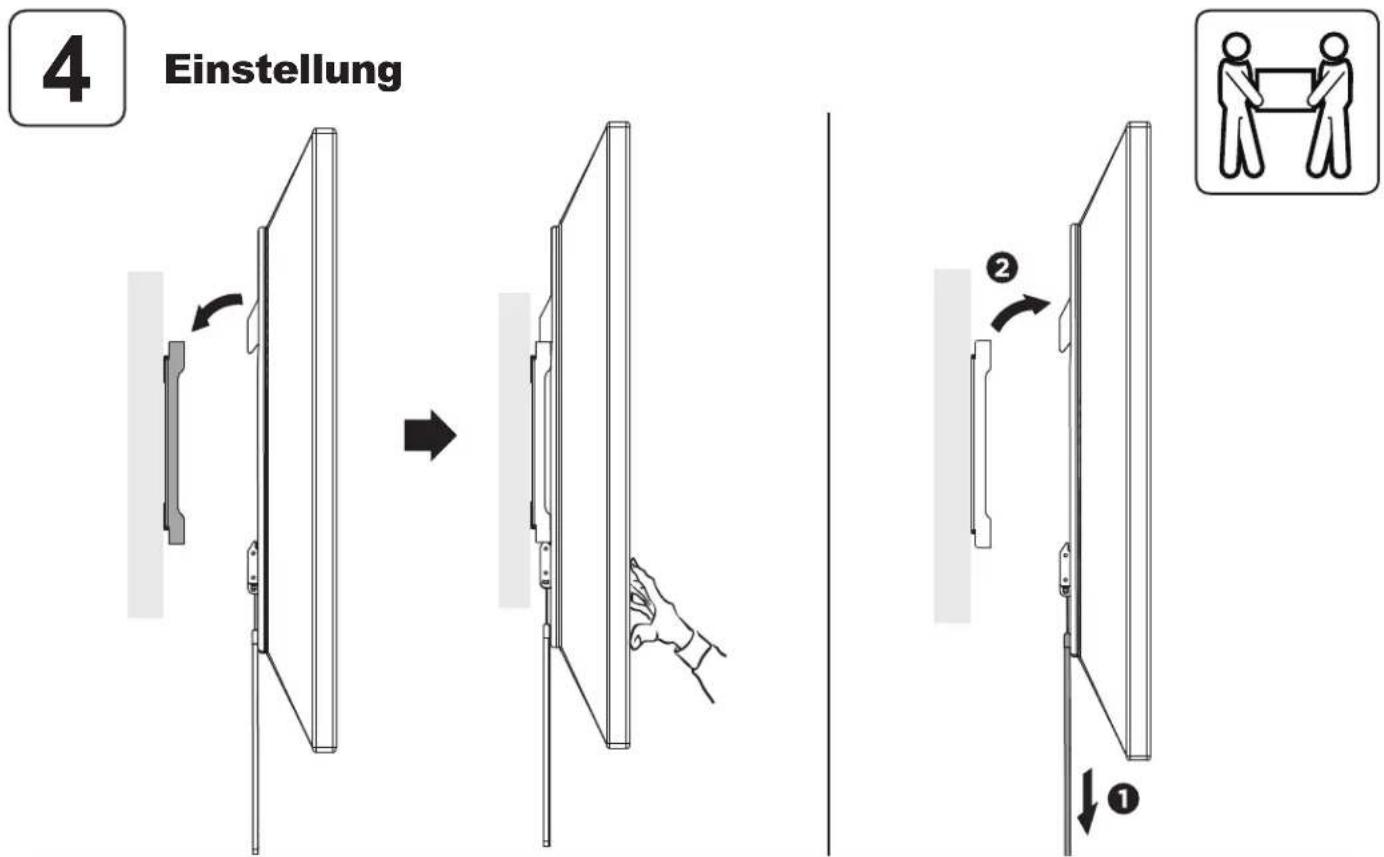 4 Einstellung ① ②