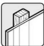 Tripp Lite DWF3780X - Mount on Wood Stud Wall - 1