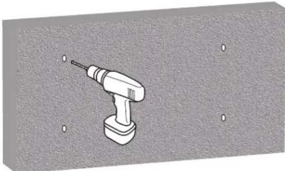 Tripp Lite DWF3780X - Mount on Solid Brick and Concrete Block - 7