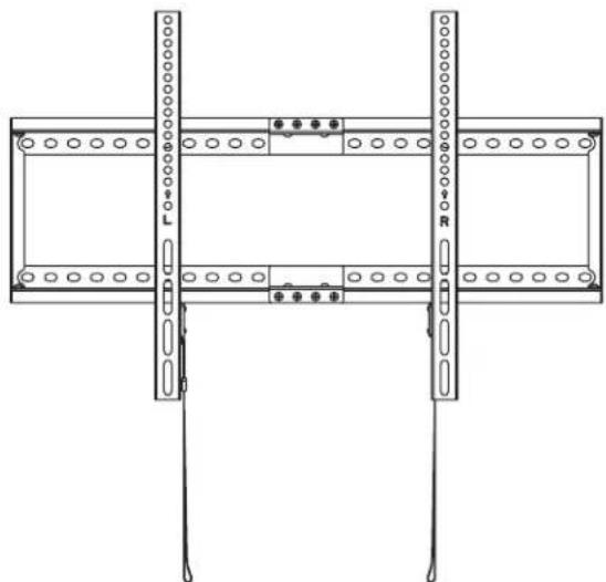 Tripp Lite DWF3780X - Soporte de Pared Fijo para Pantalla Plana - 1