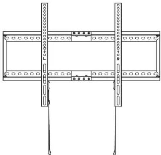 Tripp Lite DWF3780X - Fixed Flat-Screen Wall Mount - 1